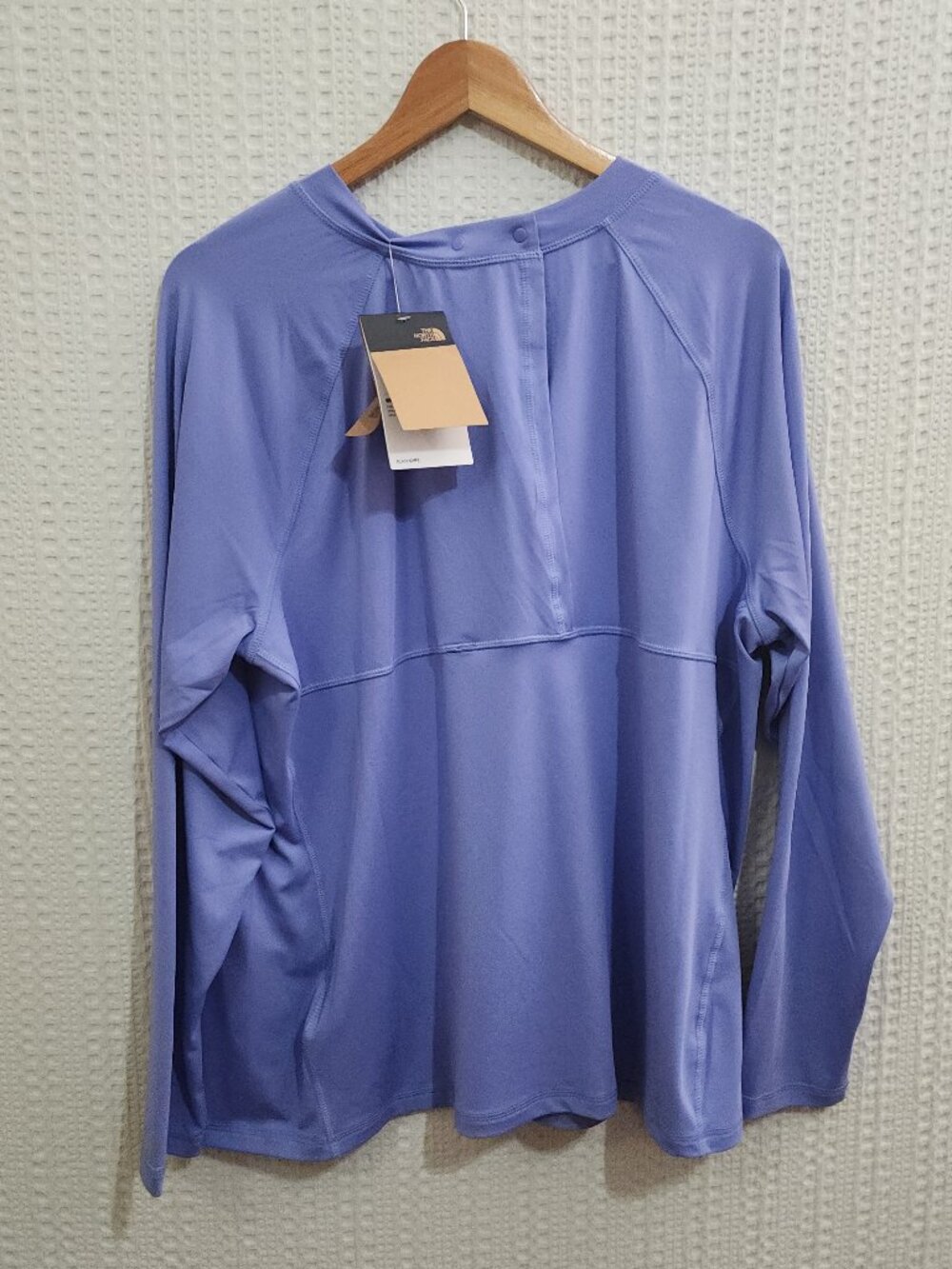 The North Face Women's Plus Size Periwinkle Long Sleeve Class V Top Size 3X NWT - Picture 2 of 16